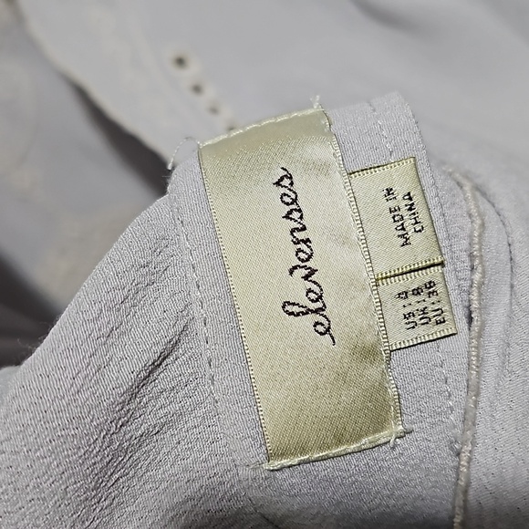 Elevenses Silver Elegant Jumpsuit Size 4 - Picture 9 of 11